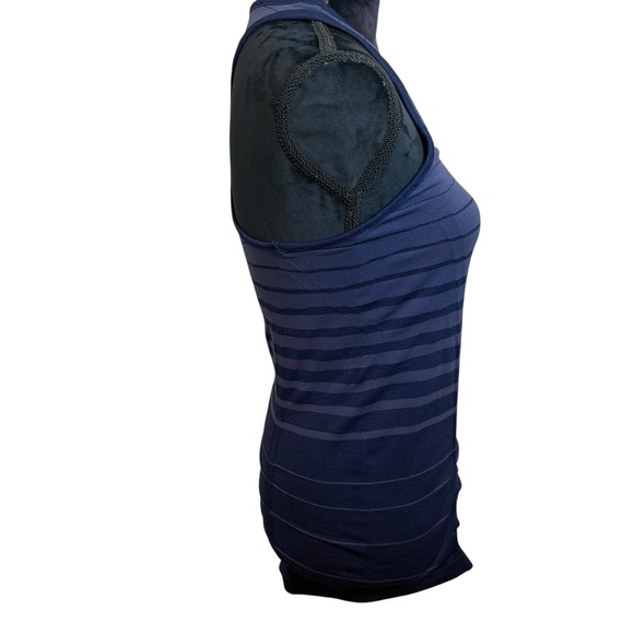 Athleta | Fastest Track Tank Top | Gradient Deep Blue / Purple | Sz S - Picture 4 of 7